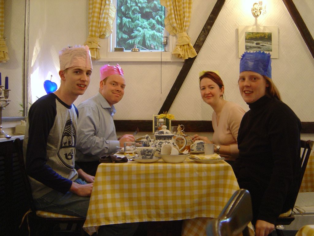 Christmas breakfast at the B&B