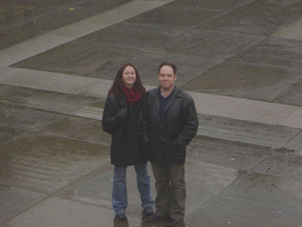 Our gracious hosts, Anthony and Sarah